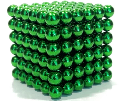 Cube aimanté couleur vert