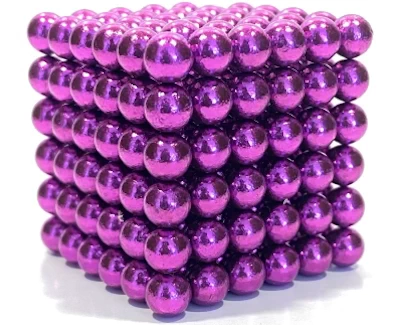 Cube aimanté couleur violet